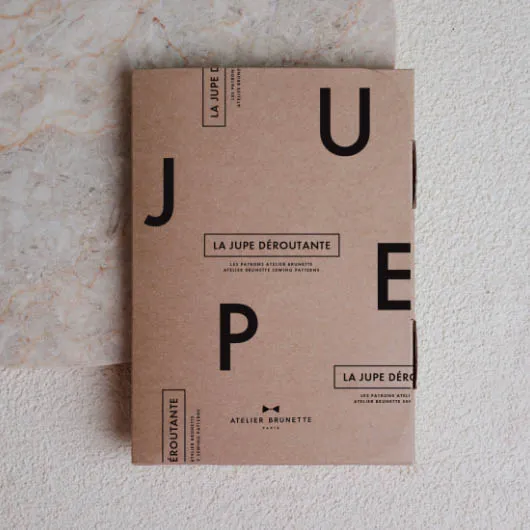 Patroon 'Le jupe déroutante' Atelier Brunette